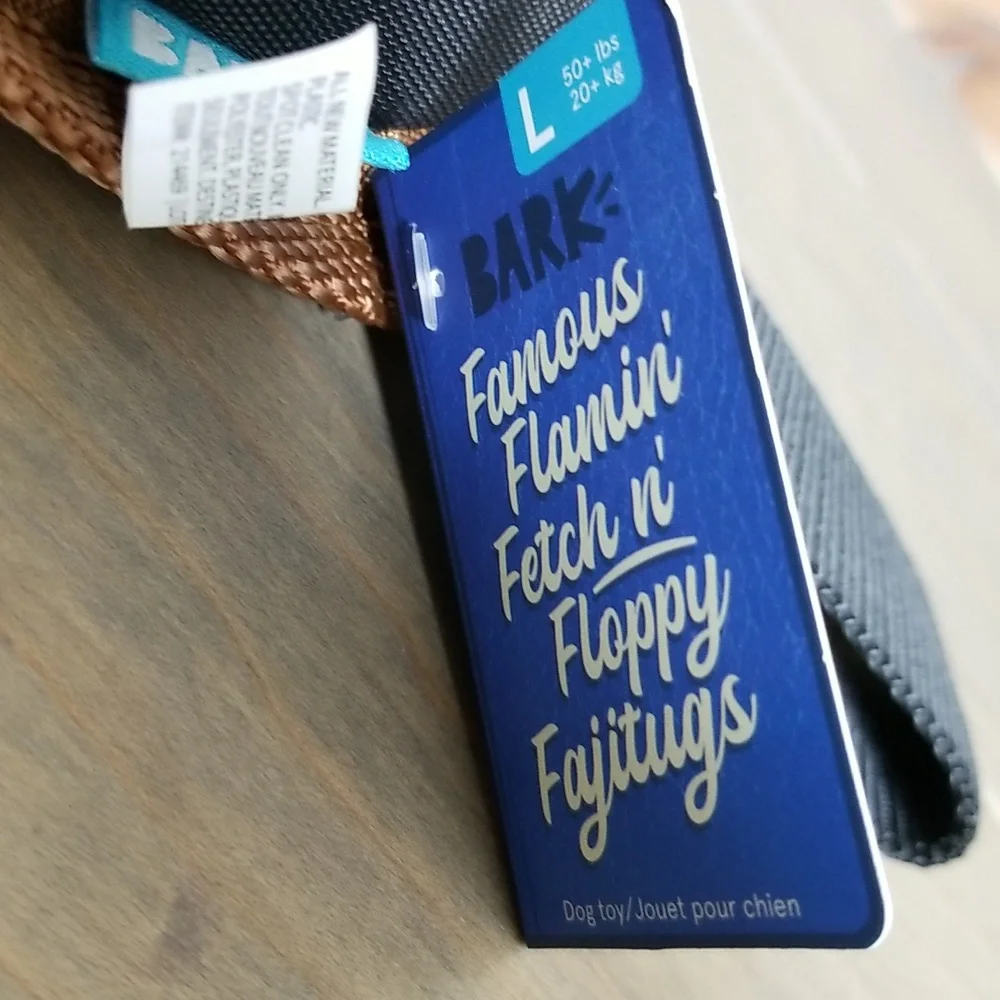 Barkbox Famous Flamin’ Fetch n’ Floppy Fajitugs